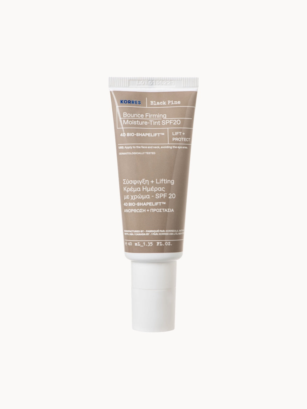 BLACK PINE 4D BioShapeLift™ Straffende Feuchtigkeitscreme, getönt SPF20