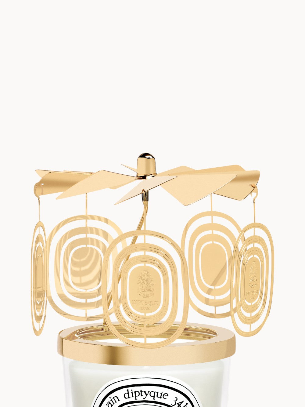 Dekoratives Karussell für klassische Kerzen