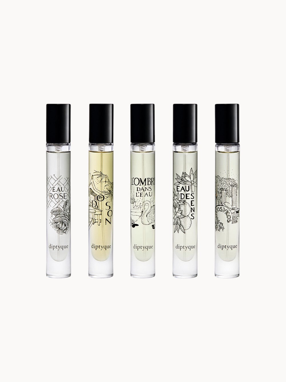 Diptyque Geschenkset mit 5 Eaux de Toilettes