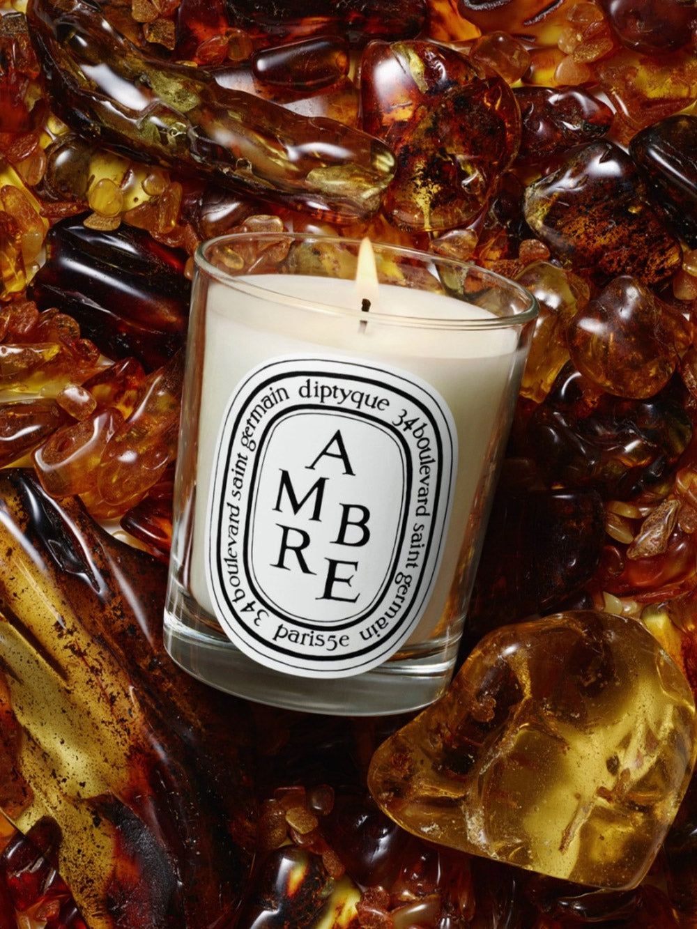 Kerze Ambre