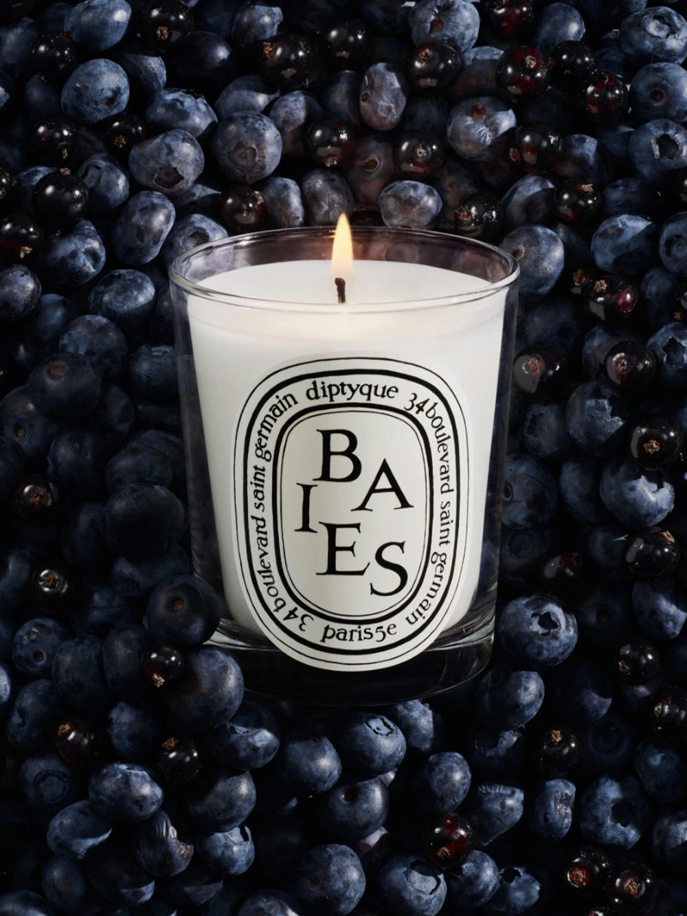 Kerze Baies