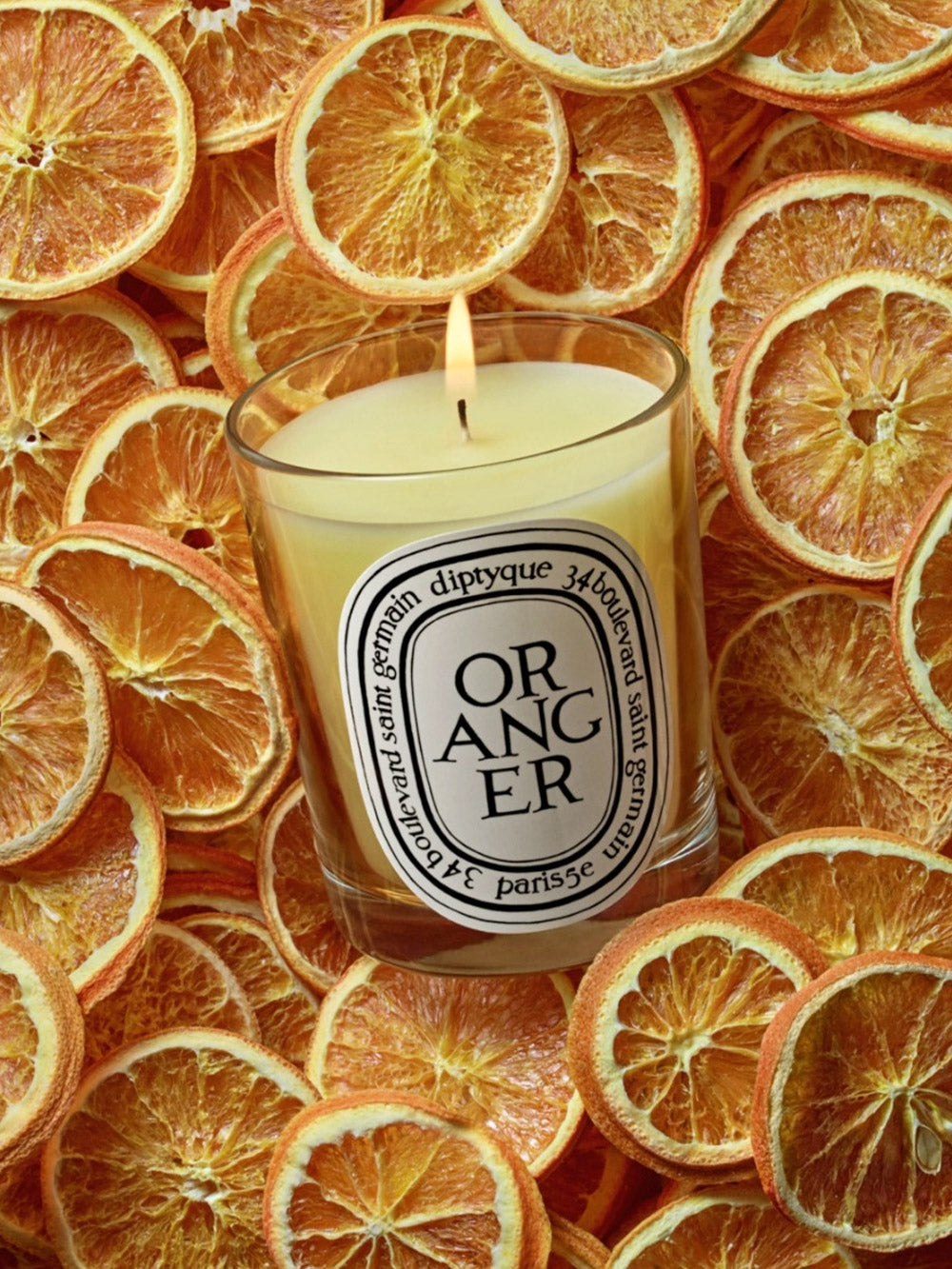 Kerze Oranger