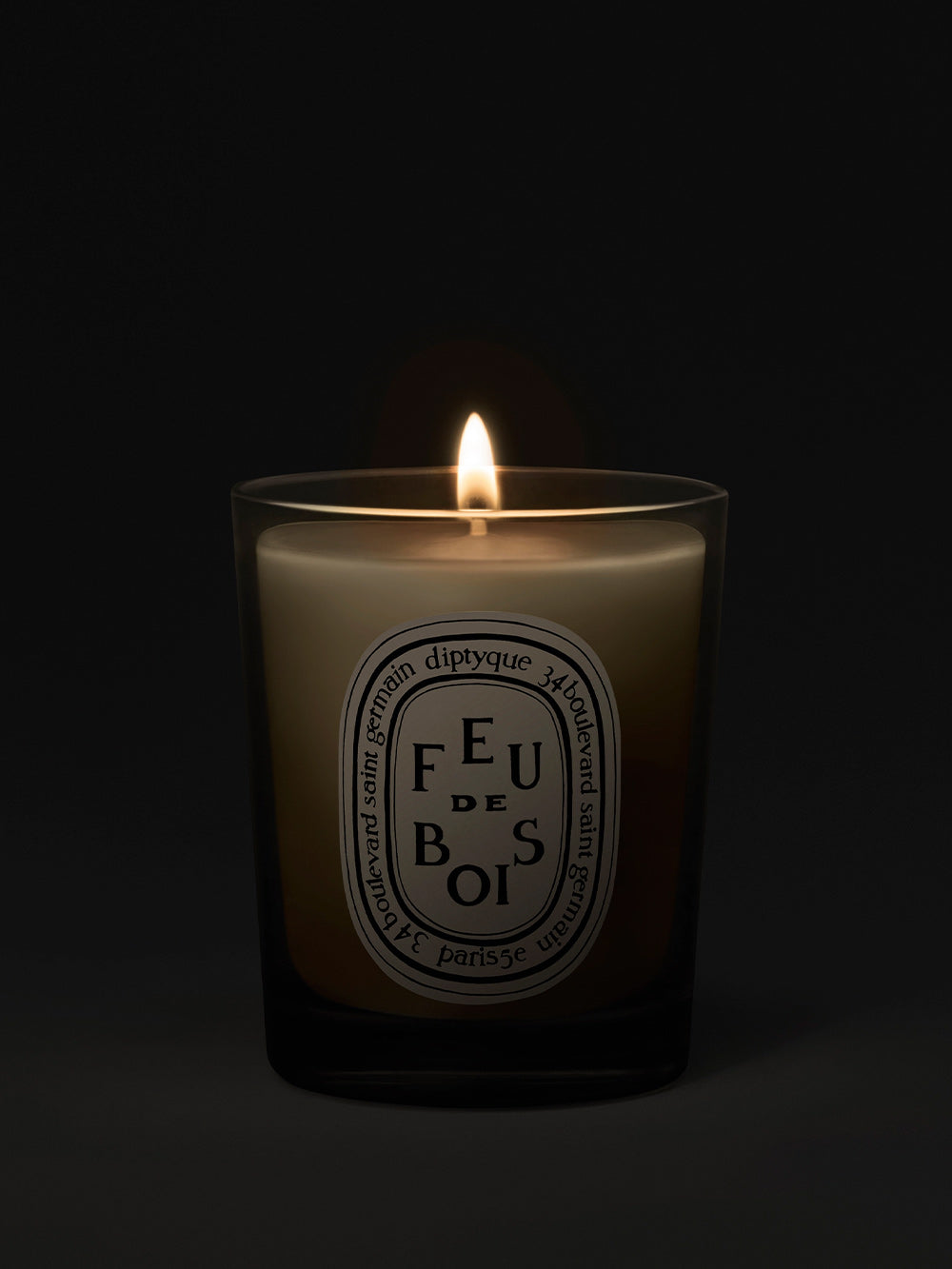 Kleine Kerze Feu de Bois