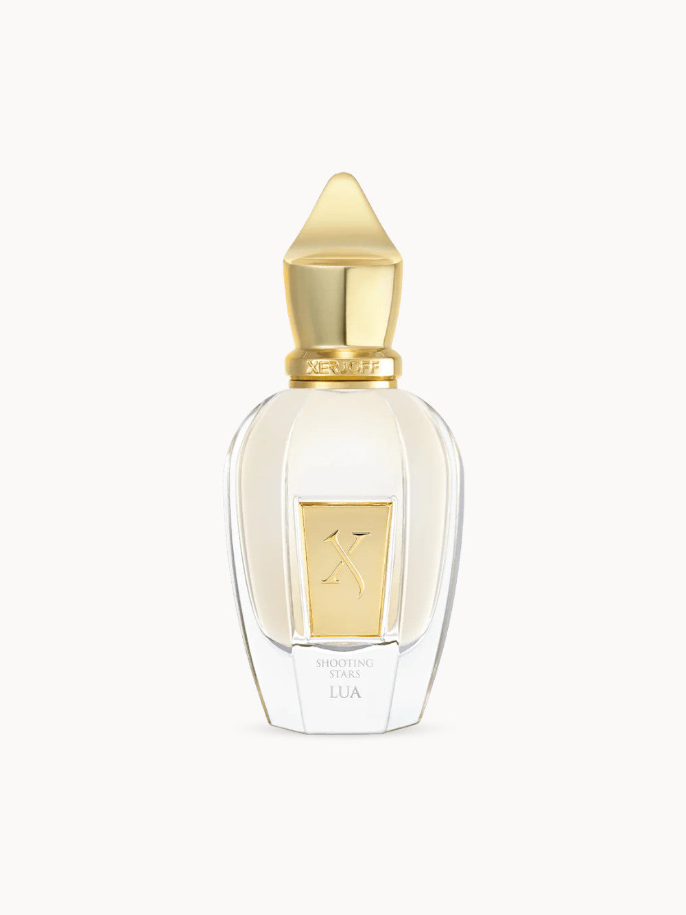 Lua von Xerjoff – ein fruchtig-orientalischer Duft mit Bergamotte, Rose, Vanille & Moschus. Veredelt mit echtem Meteoritenfragment.