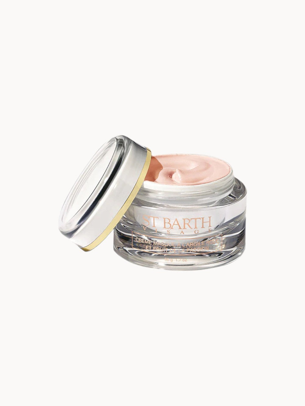 Creme Maske Rosa Tonerde und Passionsfrucht