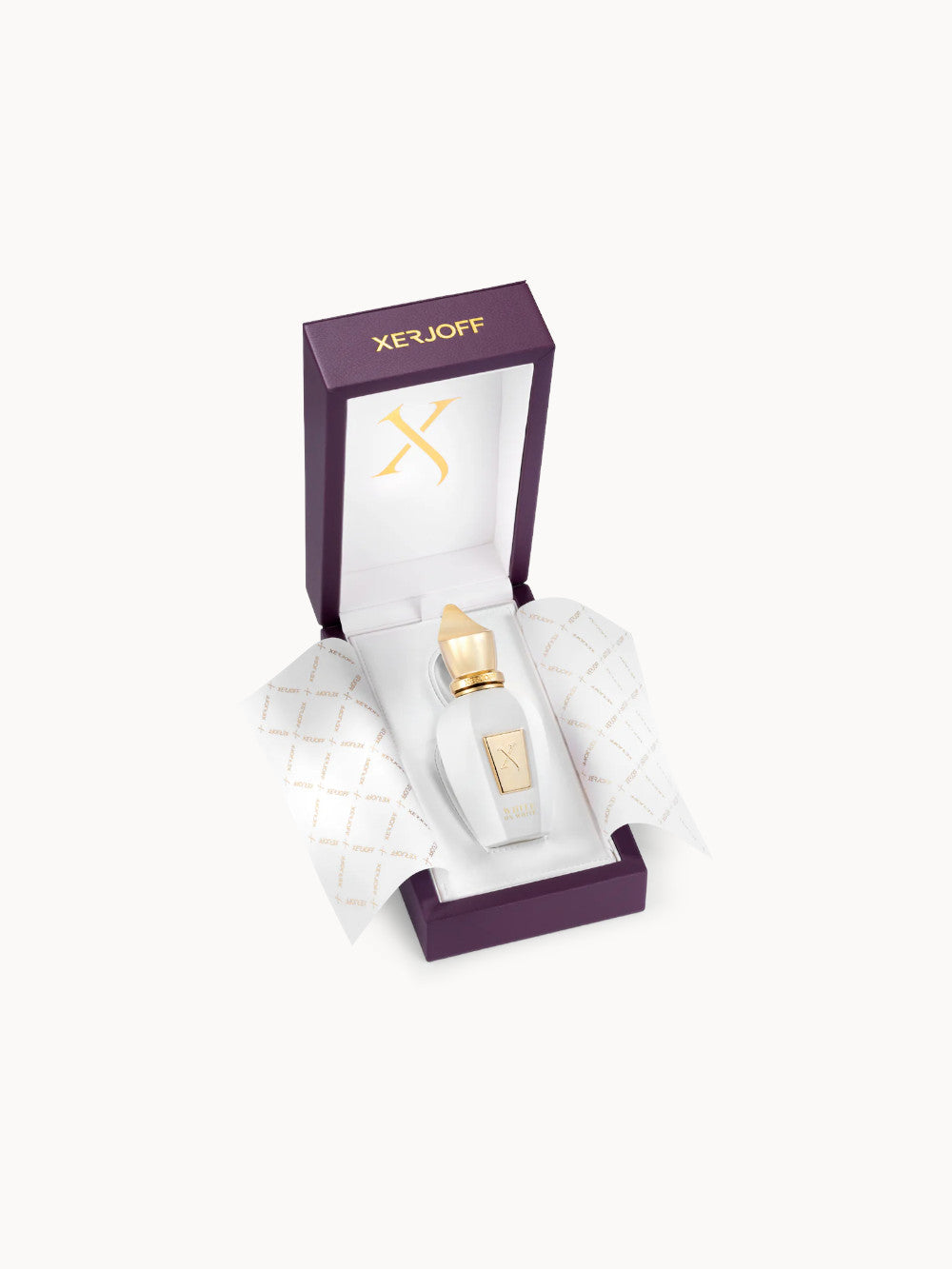 White on White von Xerjoff – ein exklusiver Duft mit Bergamotte, Feigenblatt, Zedernholz und Bourbon-Vanille. Elegant, weich und traumhaft sinnlich.