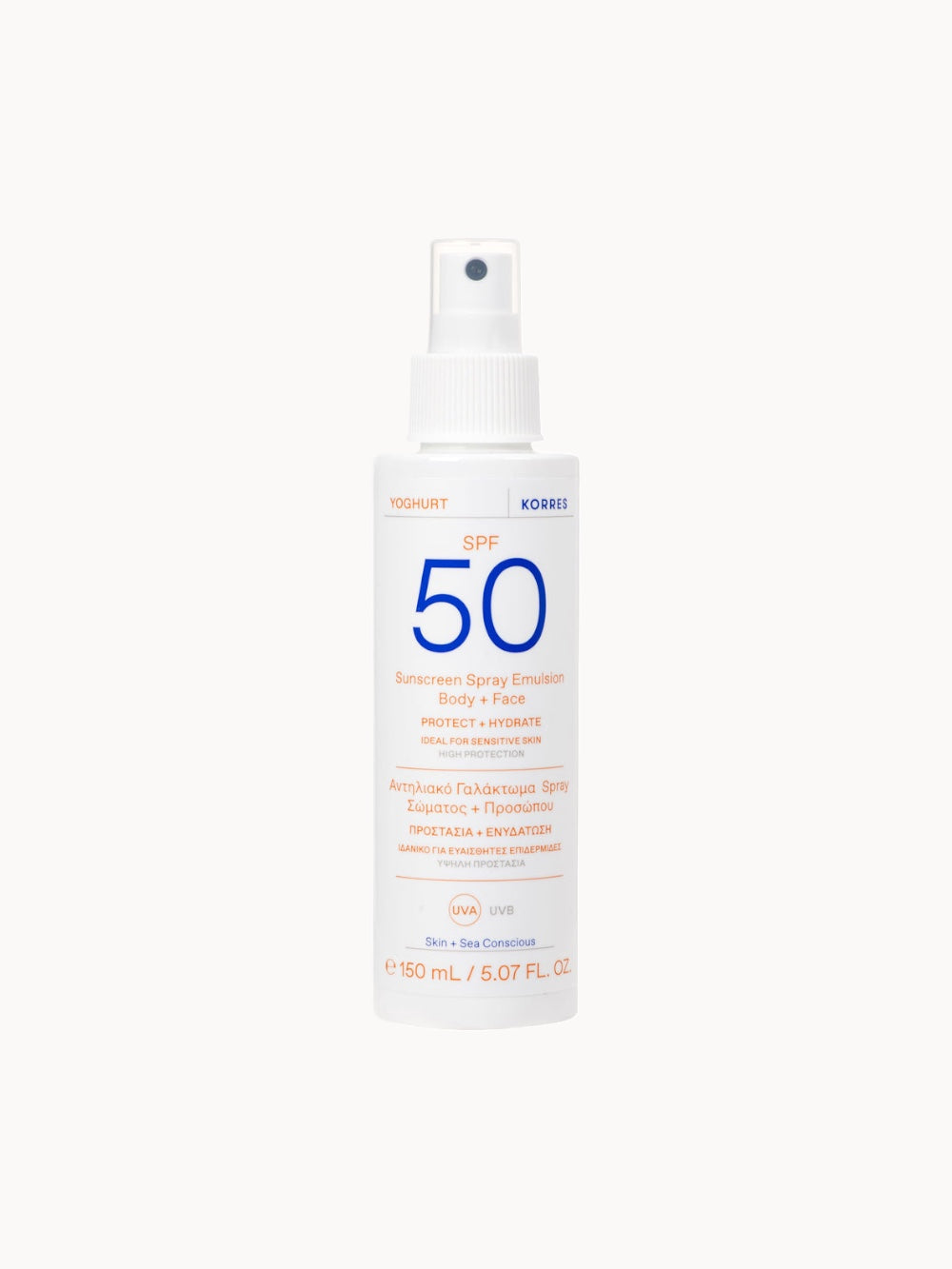 YOGHURT Sonnenspray-Emulsion für Gesicht und Körper SPF50