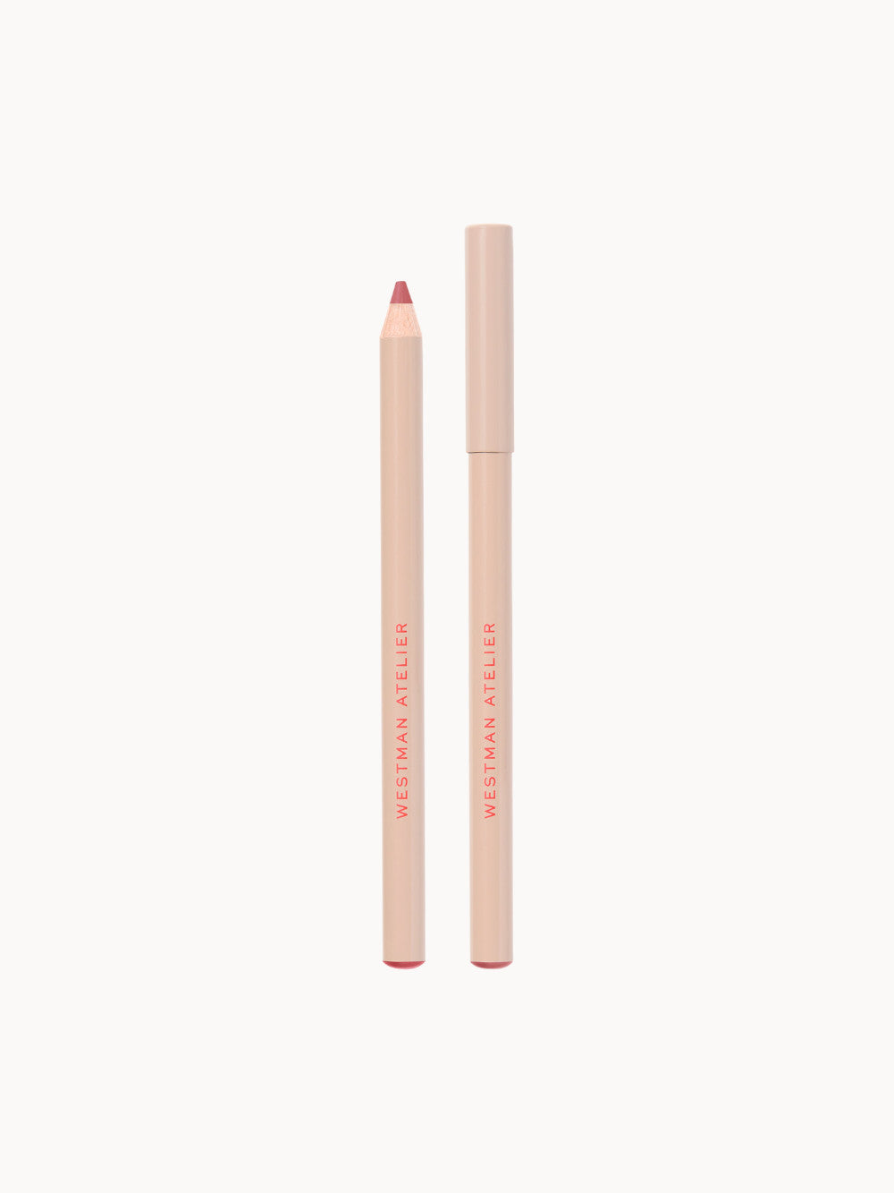 Westman Atelier Lip Shape Lip Liner – cremiger, nudefarbener Lippenkonturenstift mit Kappe, für präzise Definition und natürliche Lippenlooks.