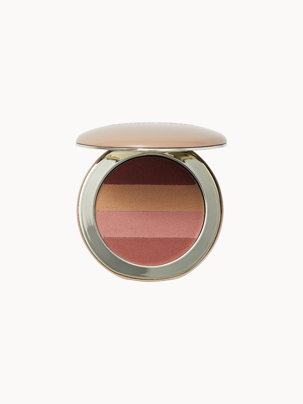 Westman Atelier Lip Suede Nude – edle Lippenpalette mit vier natürlichen Nude-Tönen in cremefarbener Spiegeldose.