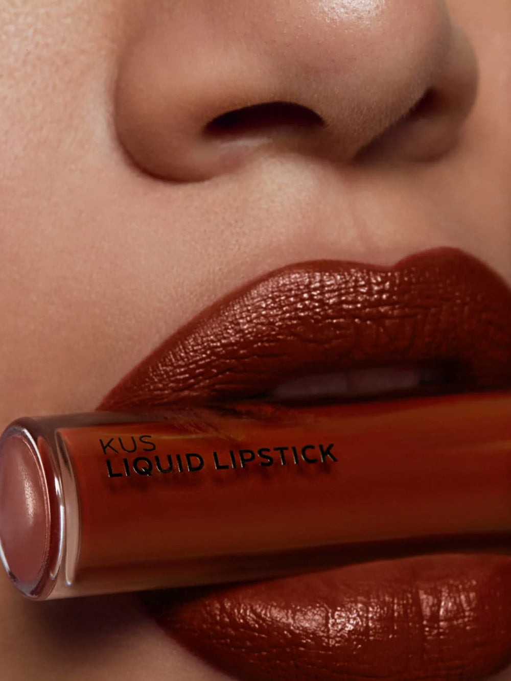 KUS Liquid Lipstick - Brown Ruby 02