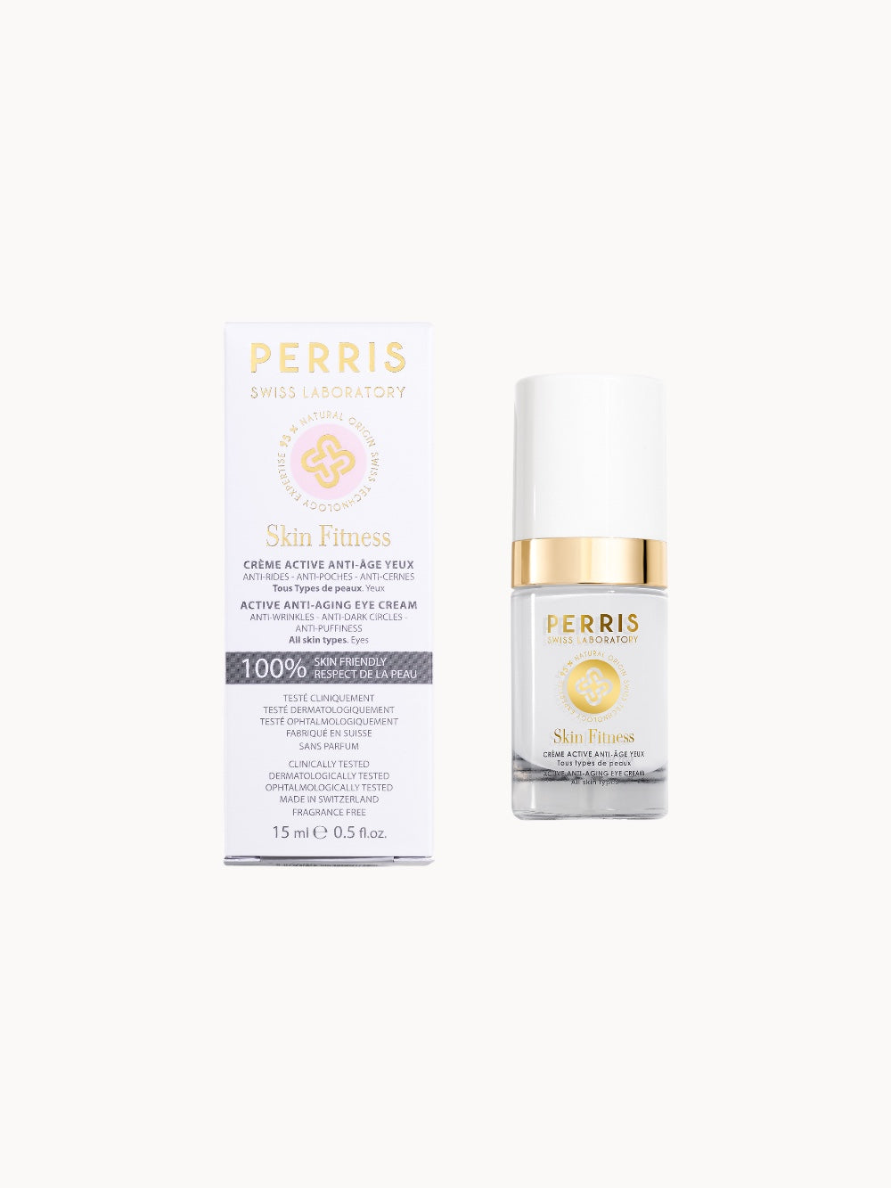Crema de ojos antienvejecimiento activo
