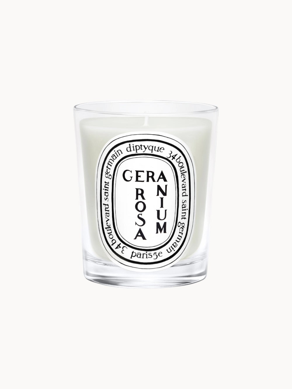 Kerze Geranium Rosa