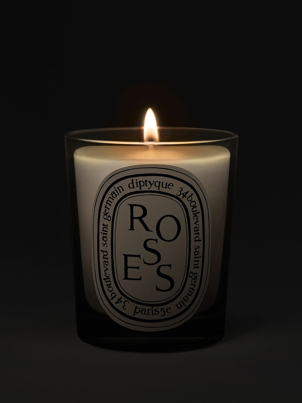 Kerze Roses