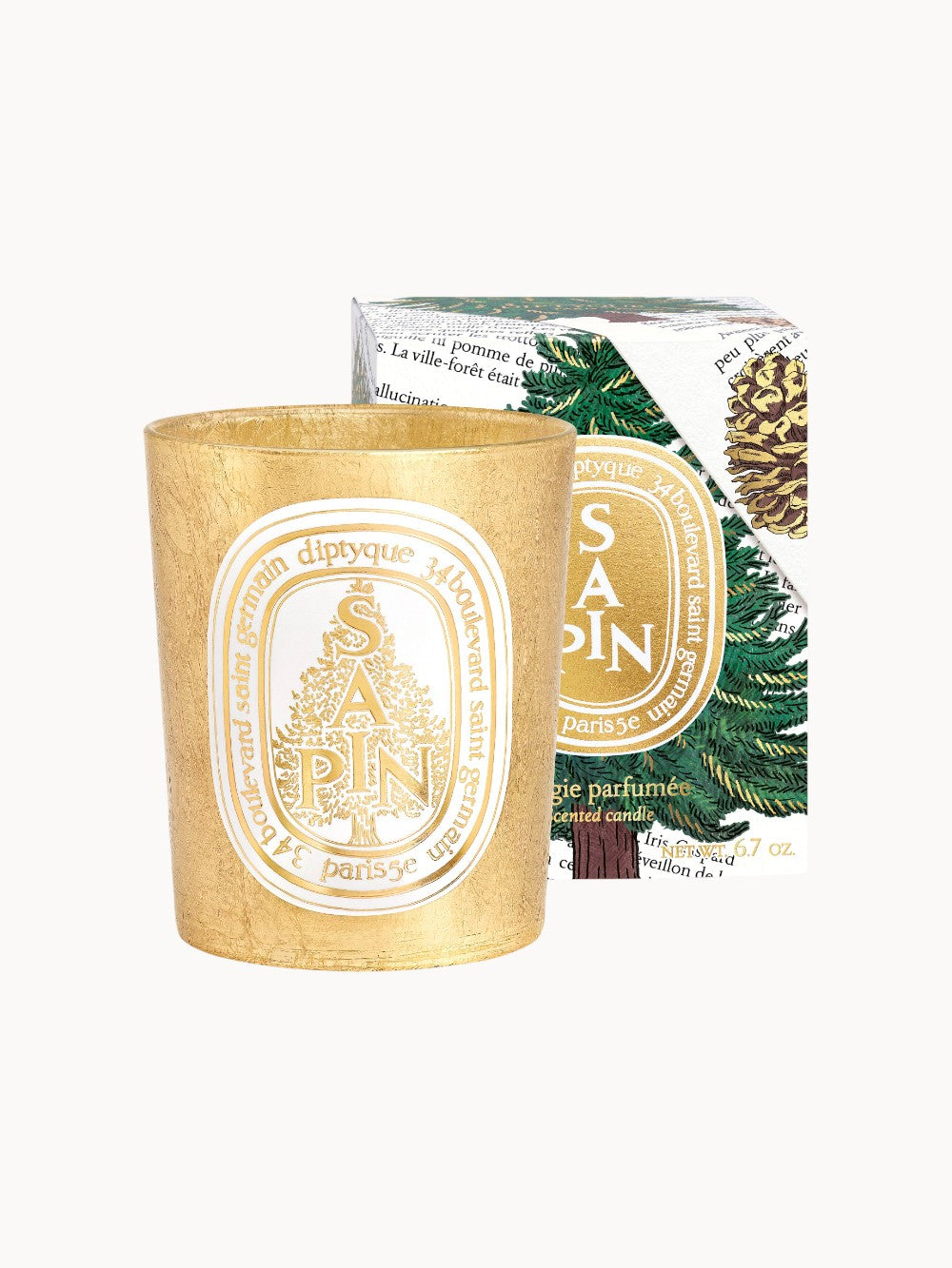 Kerze Sapin - Limited-Edition 2025