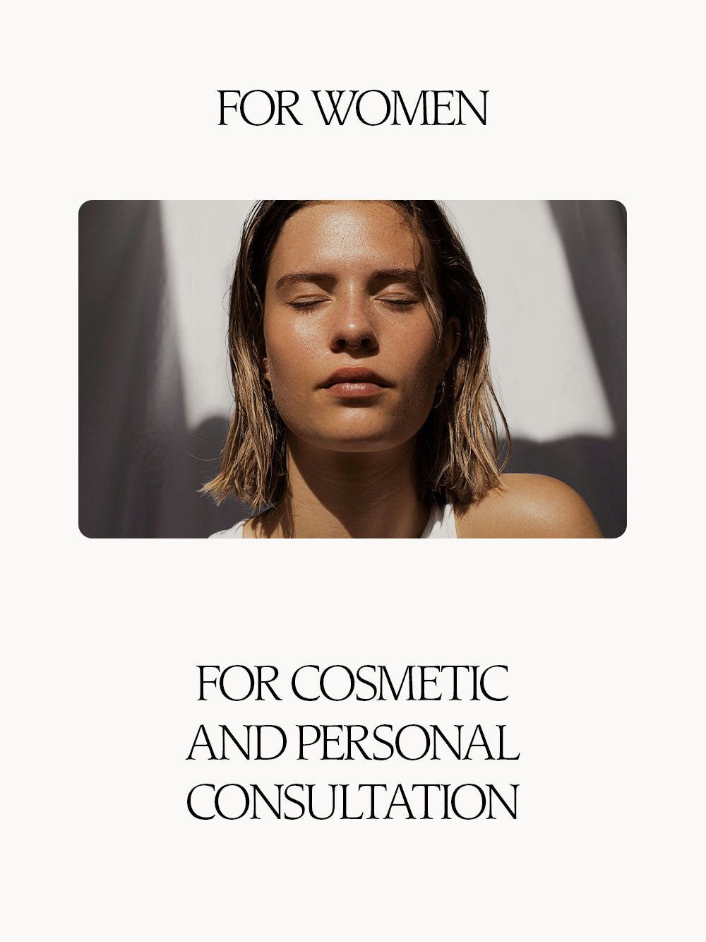 Gutschein für Frauen: Kosmetikprodukte + Gratisberatung