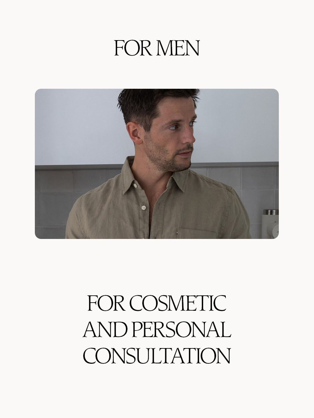 Gutschein für Männer: Kosmetikprodukte + Gratisberatung