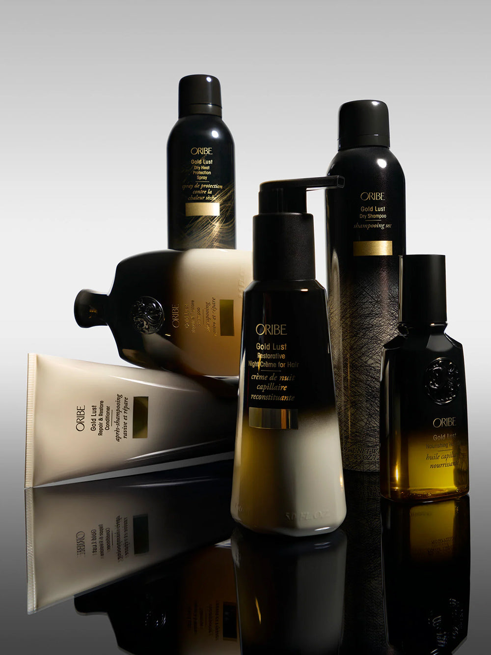 Gold Lust Restorative Night Crème for Hair
