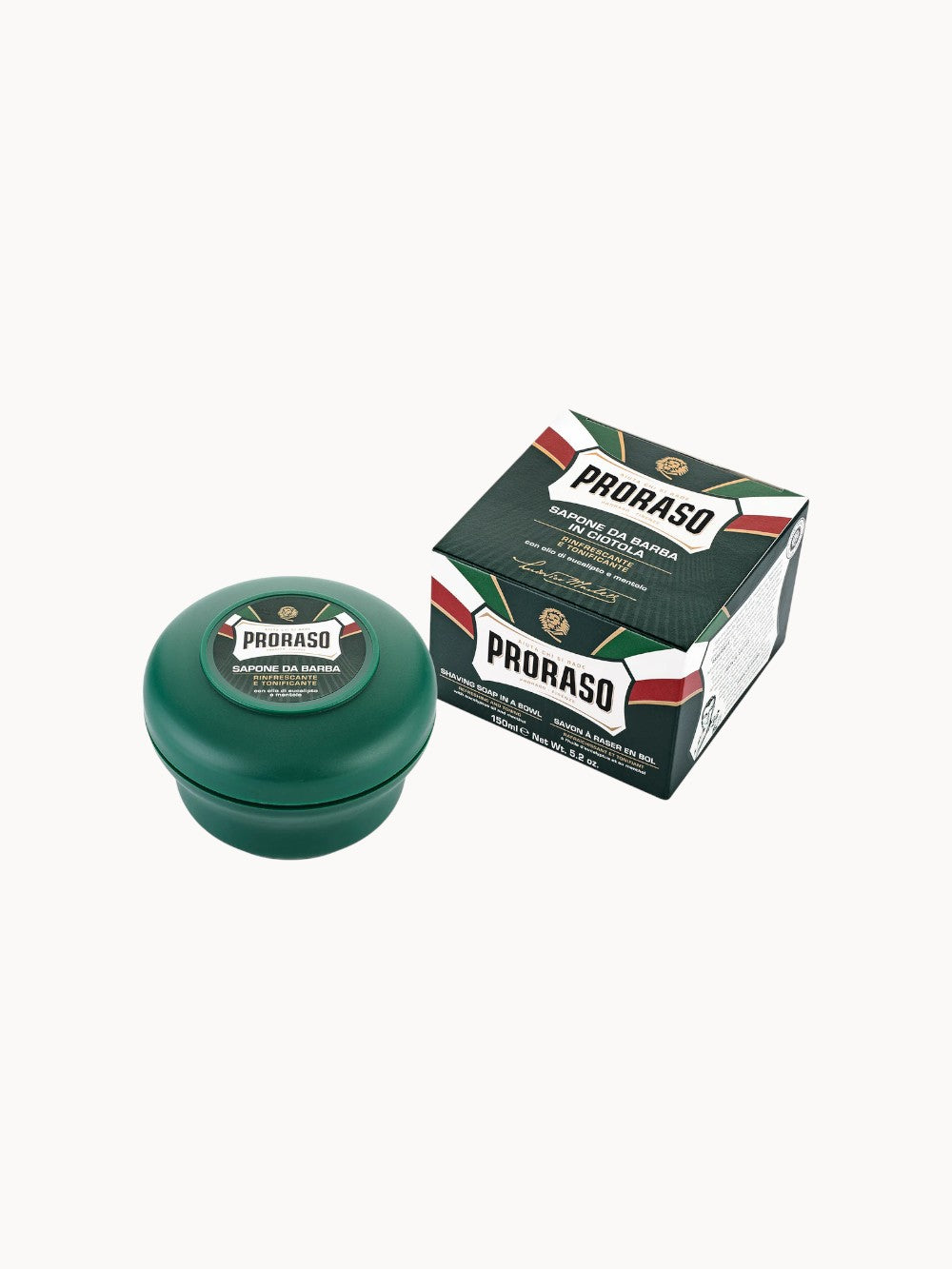 Savon à barbe à l'huile d'eucalyptus