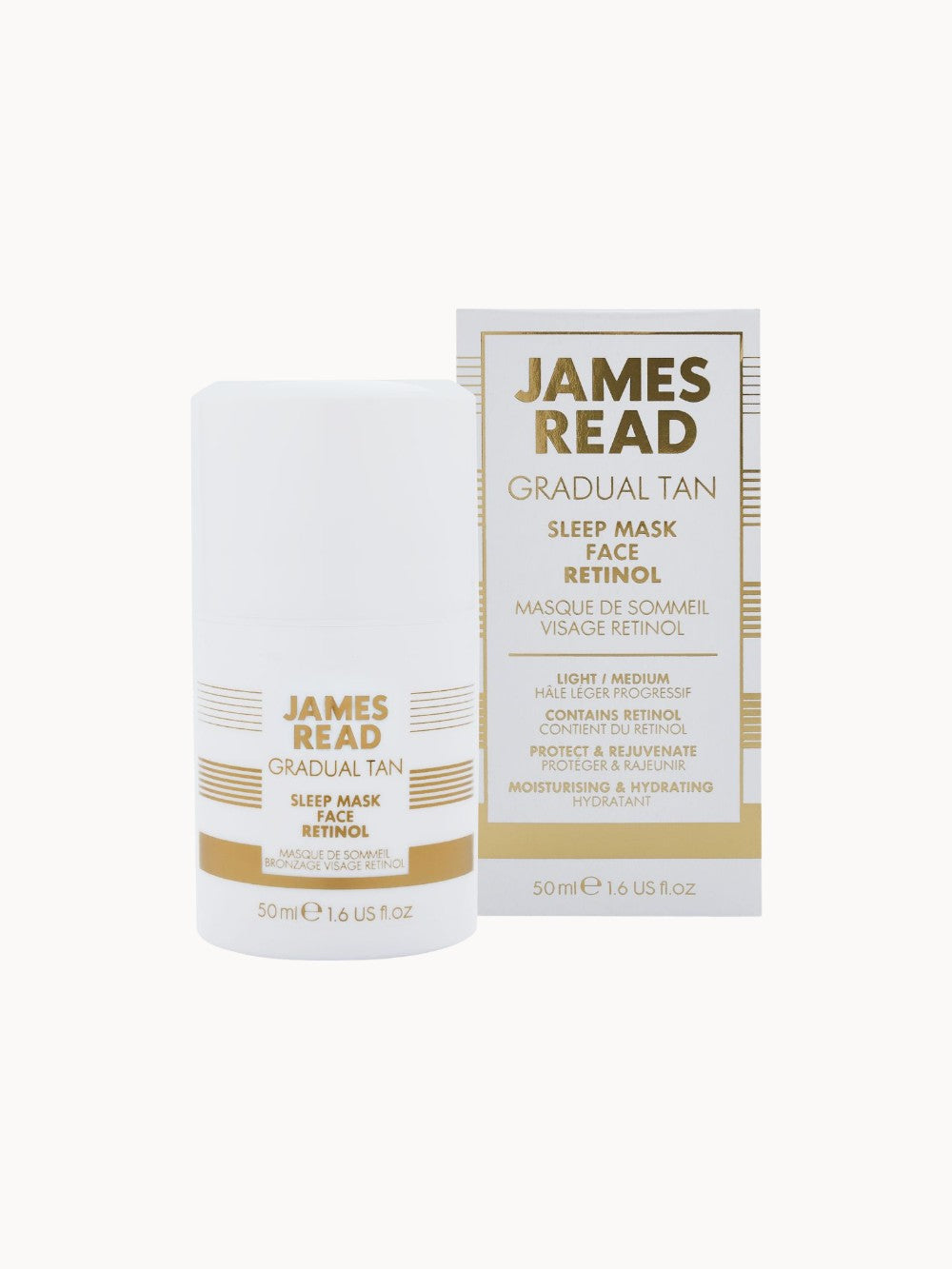 Sleep Mask Tan Face Retinol